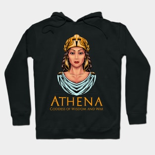 Athena - Goddess Of Wisdom & War - Ancient Greek Mythology Hoodie